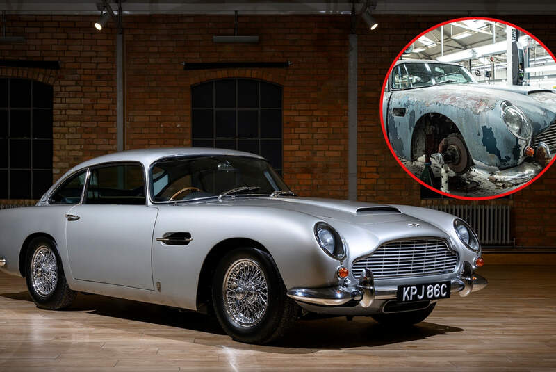 Restaurierung Aston Martin DB5 