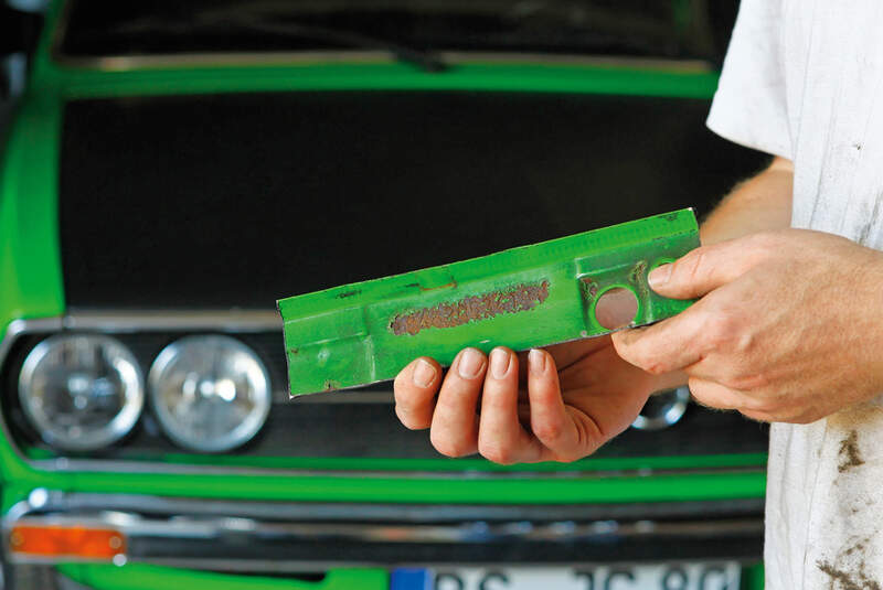 Restaurierung Audi 80 GTE, Detail