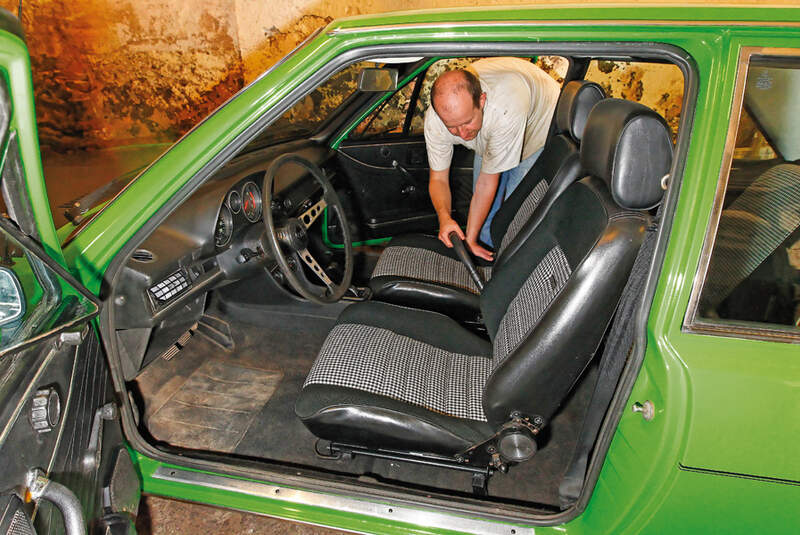 Restaurierung Audi 80 GTE, Innenraum