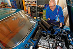 Restaurierung, BMW 3200 CS, Motor