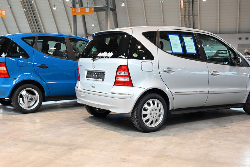 Retro Classics Stuttgart 2026 Marktrundgang Mercedes A-Klasse