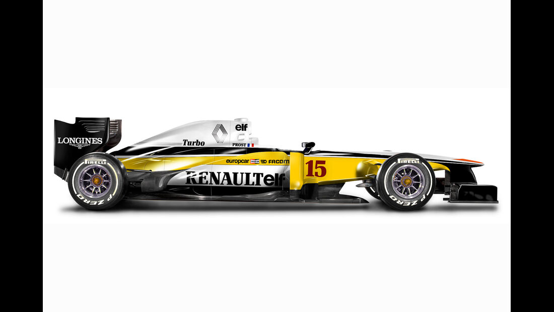 Retro F1 - Renault RE20