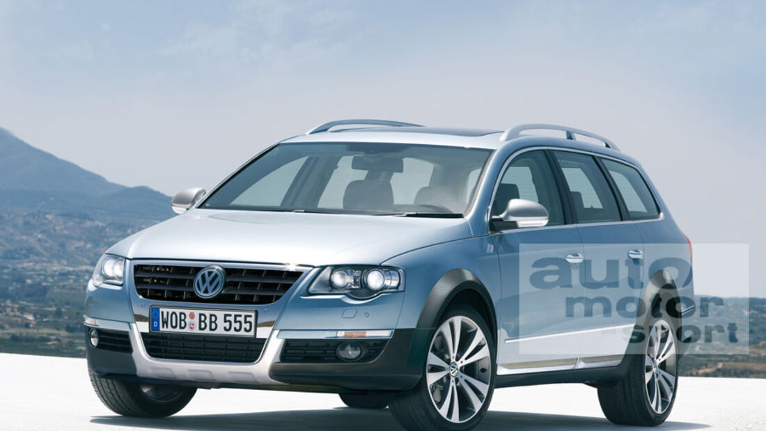 Retusche VW Passat Cross