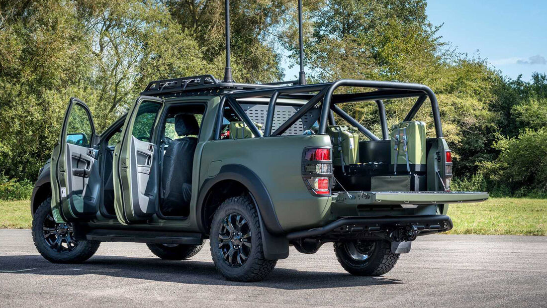 Militär-Ford Ranger von Ricardo: Pickup für den Truppen-Einsatz