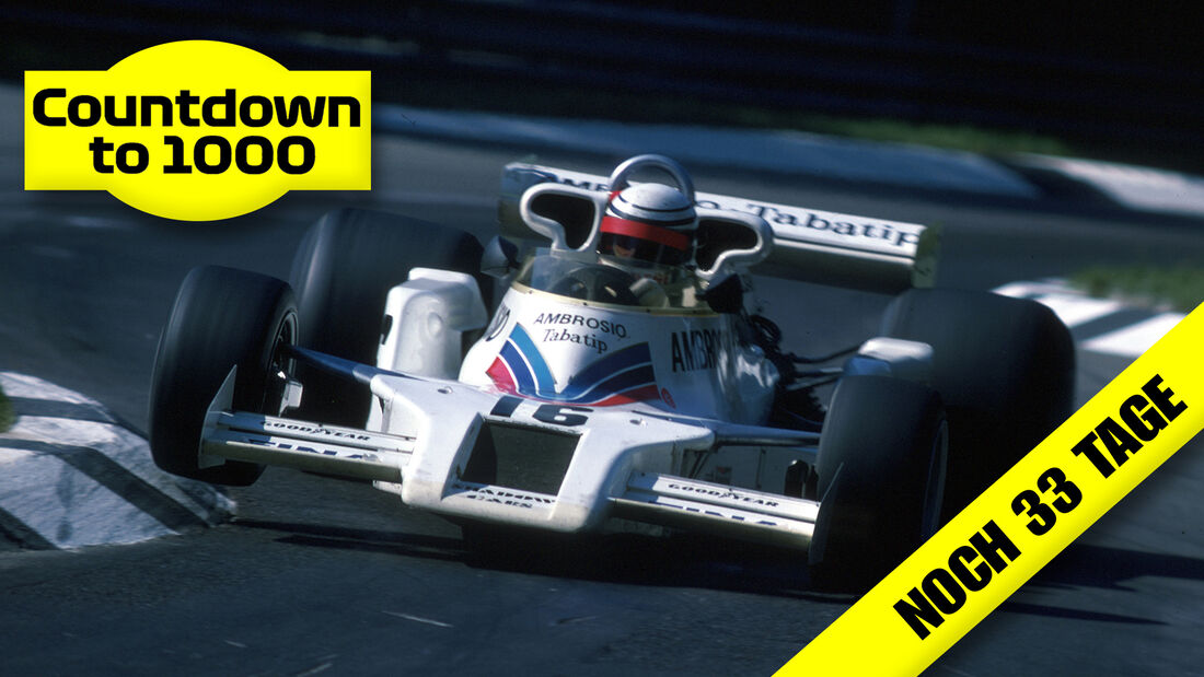 Riccardo Patrese - Shadow-Ford DN8 - GP Italien 1977