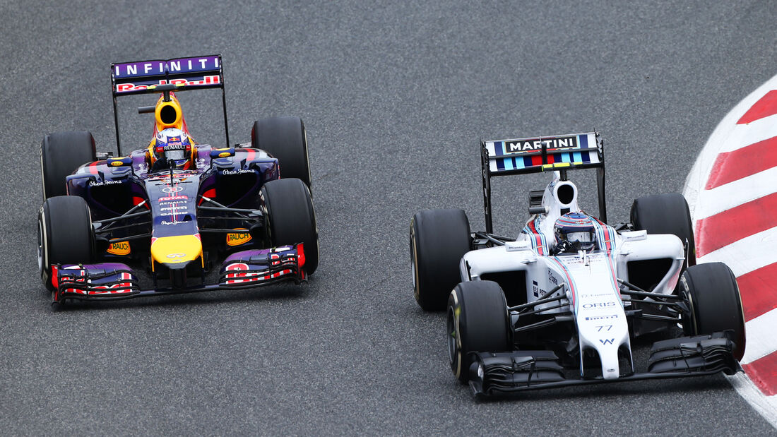 Ricciardo & Bottas - GP Spanien 2014
