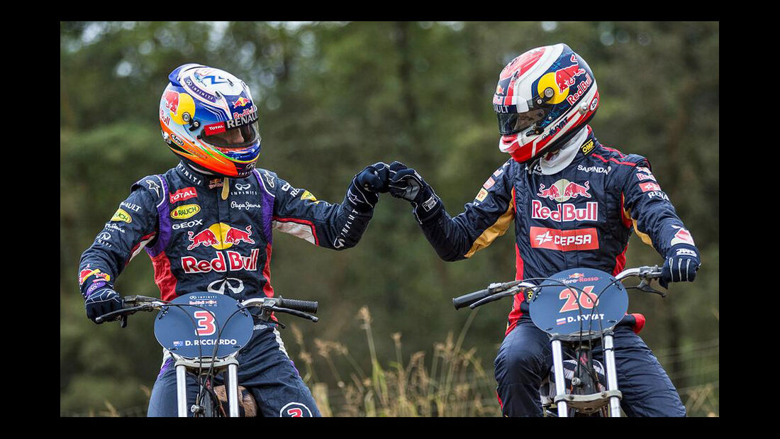 Ricciardo & Kvyat - 2014