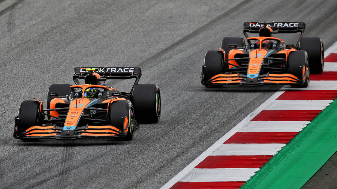 Ricciardo & Norris - Formel 1  - GP Österreich 2022