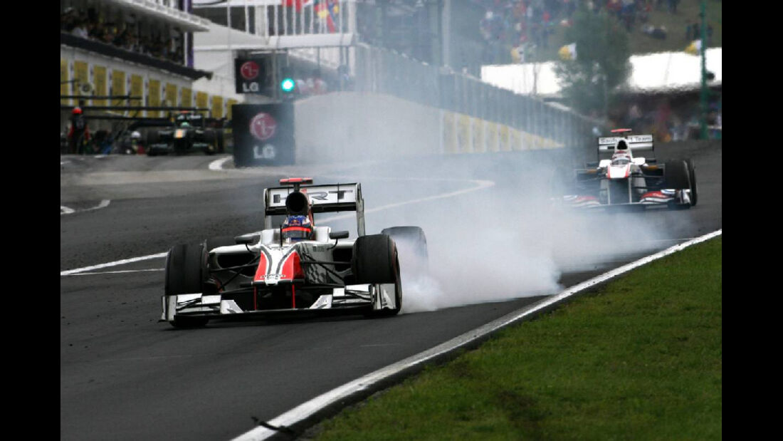 Ricciardo - Noten - GP Ungarn - Formel 1 - 31.7.2011