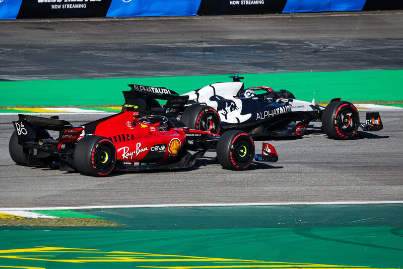 Ricciardo - Sainz - Formel 1 - GP Brasilien 2023 - Sprint 