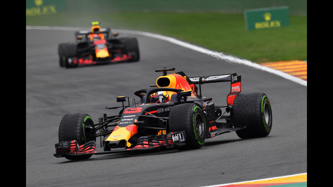 Ricciardo & Verstappen - Red Bull - Formel 1 - GP Belgien - Spa-Francorchamps - 25. August 2018