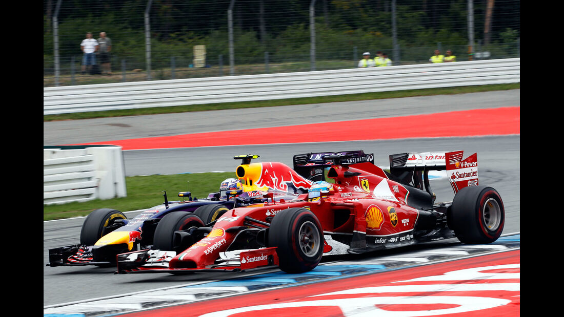 Ricciardo vs. Alonso - GP Deutschland 2014