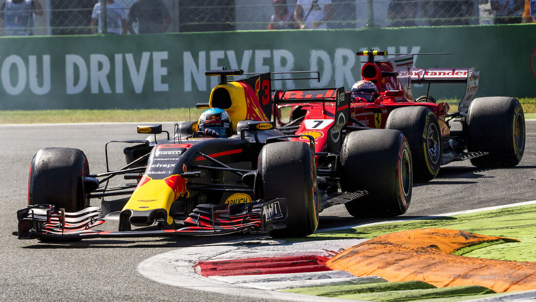 Ricciardo vs. Räikkönen - GP Italien 2017