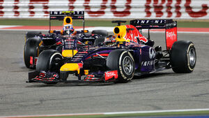Ricciardo vs. Vettel - Formel 1 - GP Bahrain 2014