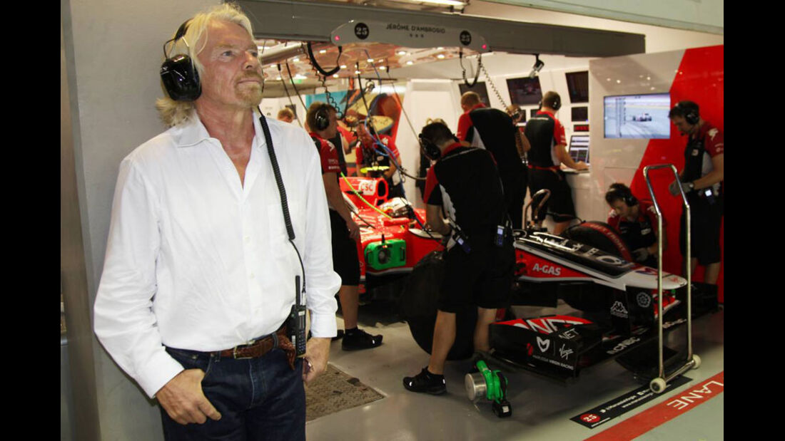 Richard Branson - GP Singapur - 24. September 2011