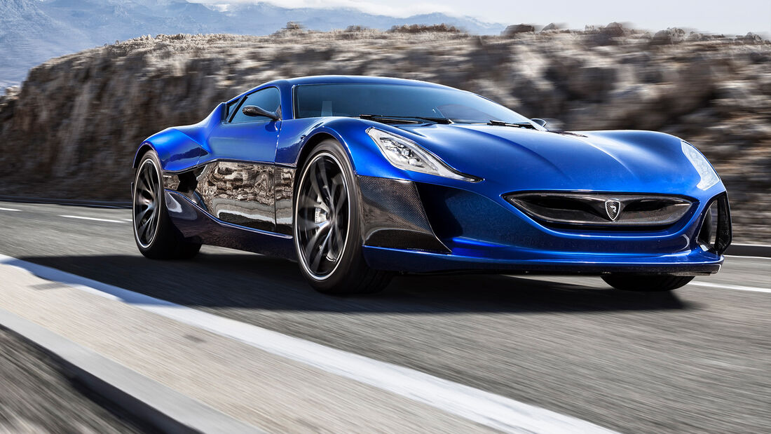 Rimac Concept One Elektro Sportwagen Hypercar