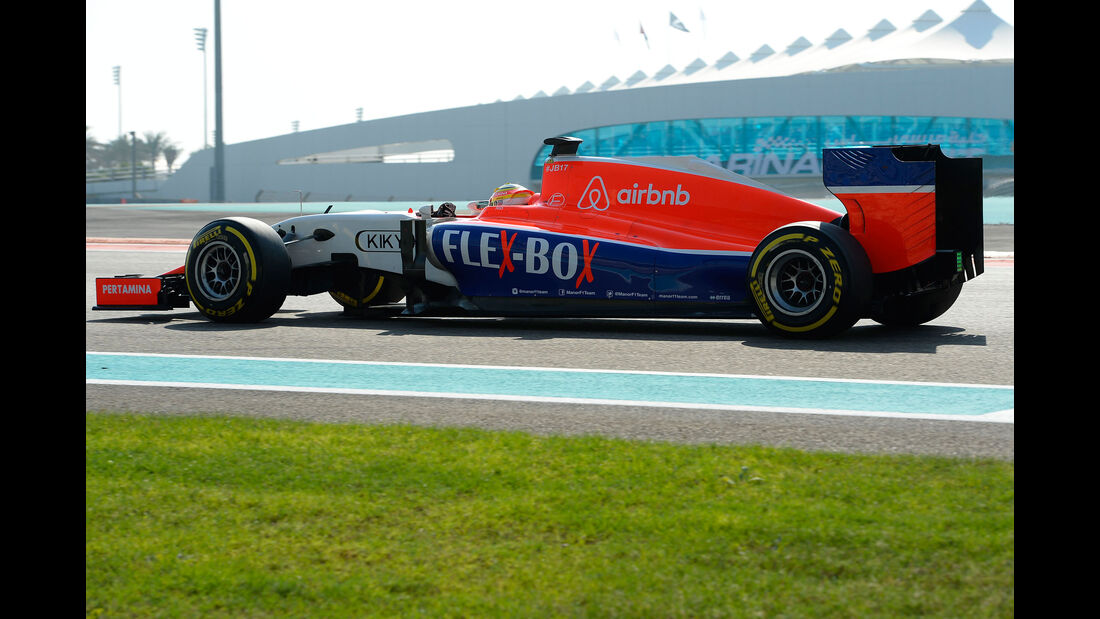 Rio Haryanto - Manor - F1 Test - Abu Dhabi - Dienstag - 1.12.2015
