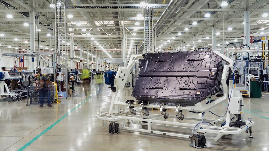 Rivian Fabrik Autofabrik Produktion Elektroauto