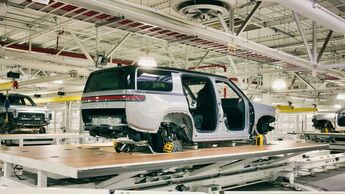 Rivian Fabrik Autofabrik Produktion Elektroauto