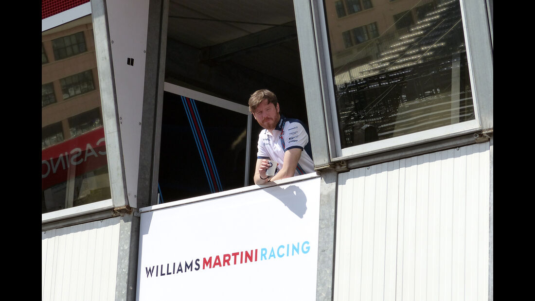 Rob Smedley - Williams  - Formel 1 - GP Monaco - Mittwoch - 20. Mai 2015