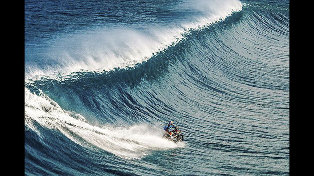 Robbie Maddison Motorrad Surfer