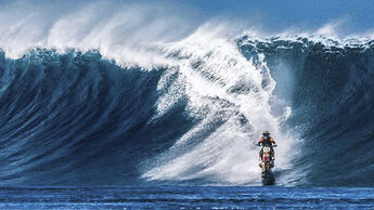 Robbie Maddison Motorrad Surfer