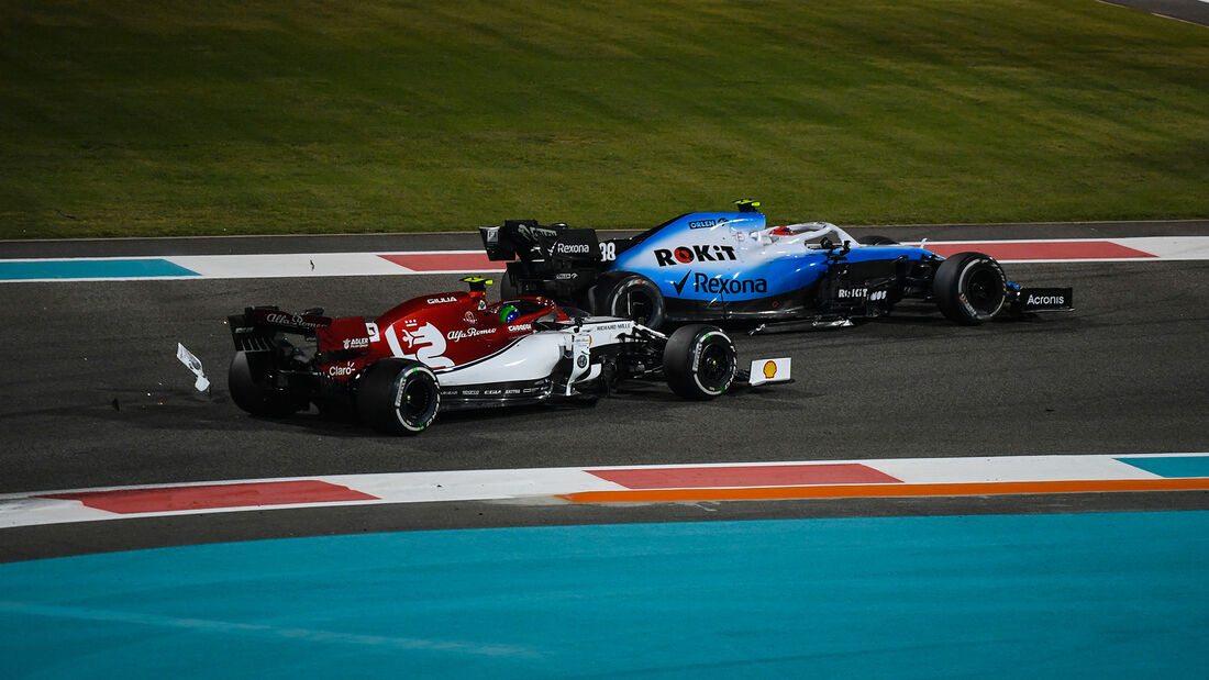 Robert Kubica - Antonio Giovinazzi - GP Abu Dhabi 2019 - Rennen