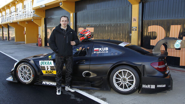 Robert Kubica DTM-Test Valencia 2013