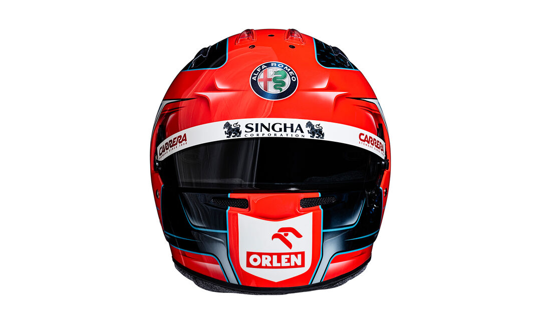 Robert Kubica - Helm - Alfa Romeo - F1 - 2021