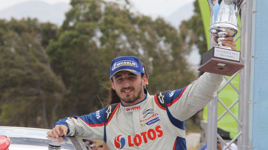 Robert Kubica Rallye Griechenland 2013