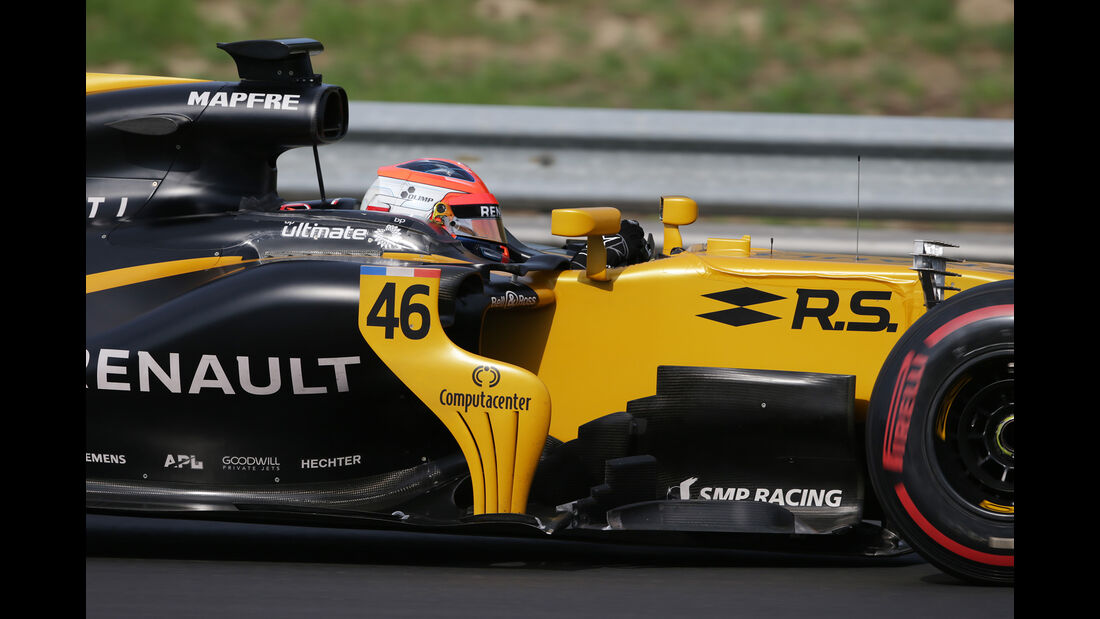 Robert Kubica - Renault - Formel 1 - Budapest - Test - 2. August 2017
