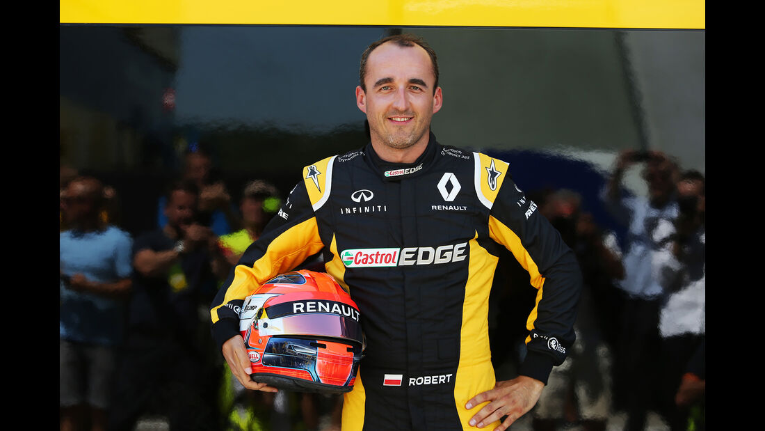 Robert Kubica - Renault - Formel 1 - Test - Ungarn - Budapest - 1. August 2017