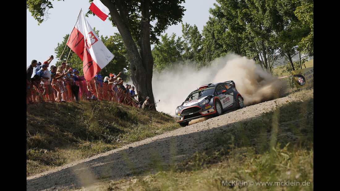 Robert Kubica - WRC Rallye Polen 2015