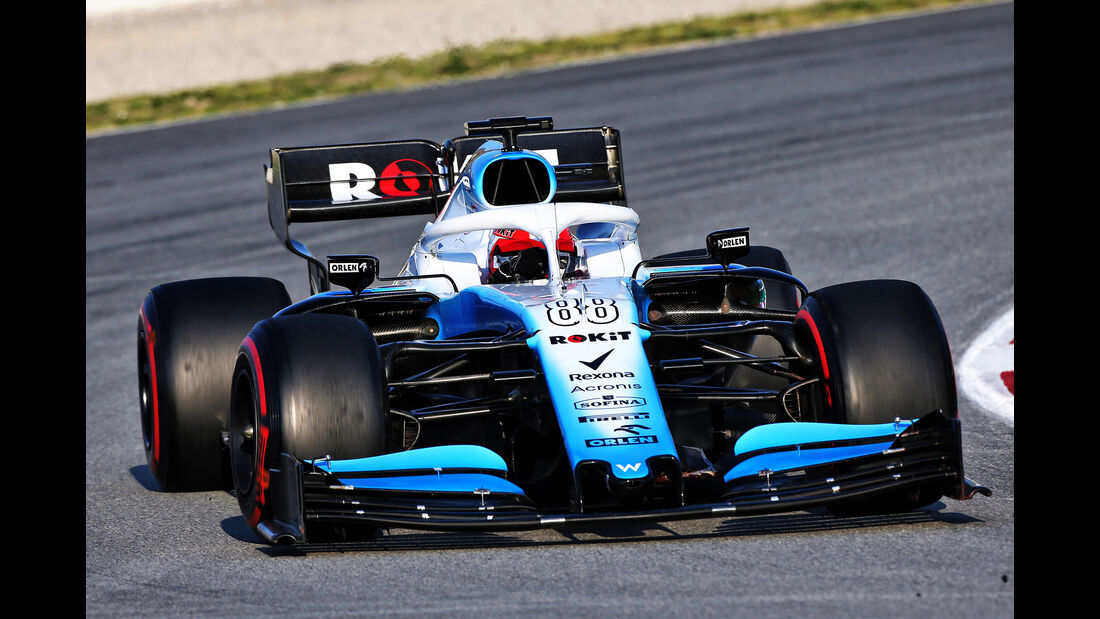 Robert Kubica - Williams - Barcelona - F1-Test - 01. März 2019