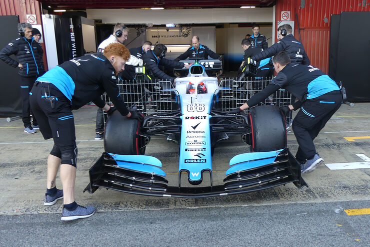 Robert Kubica - Williams - Barcelona - F1-Test - 27. Februar 2019