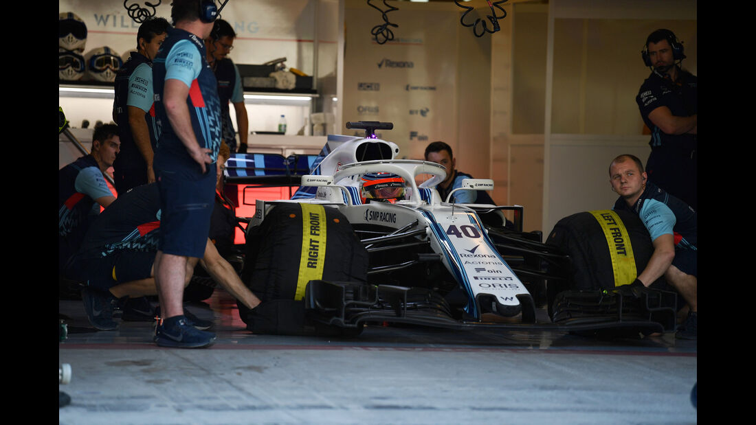 Robert Kubica - Williams - F1-Testfahrten - Abu Dhabi - 27.11.2018 