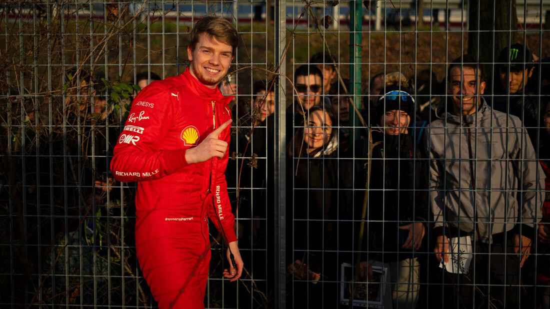 Robert Shwartzman - Ferrari - Test Fiorano - Ferrari SF-21 - 2023