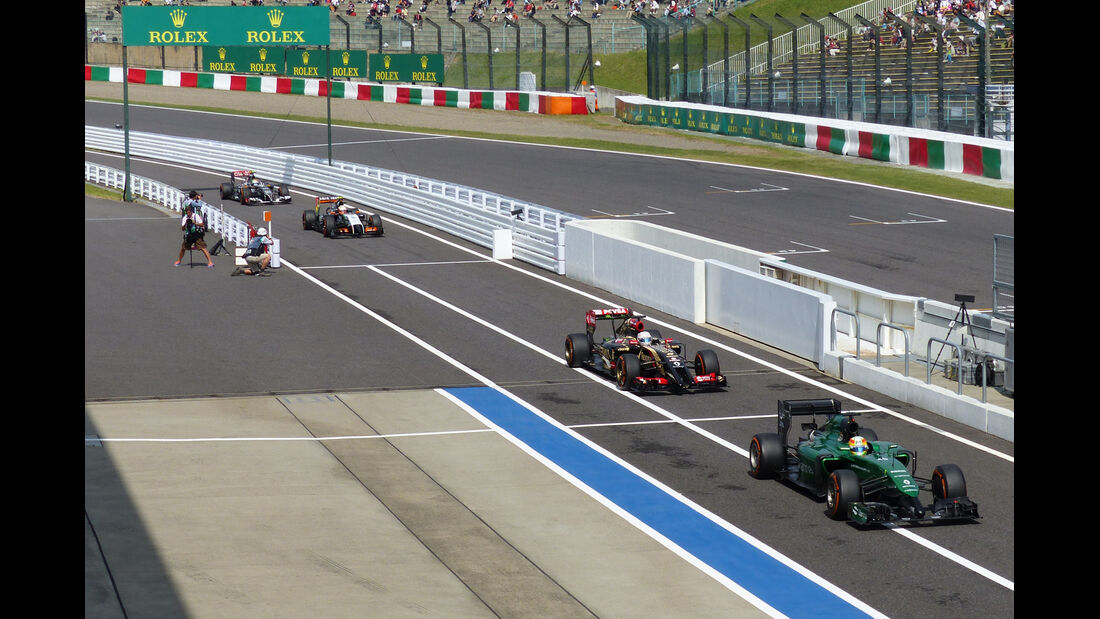 Roberto Merhi - Caterham - Formel 1 - GP Japan - 3. Oktober 2014