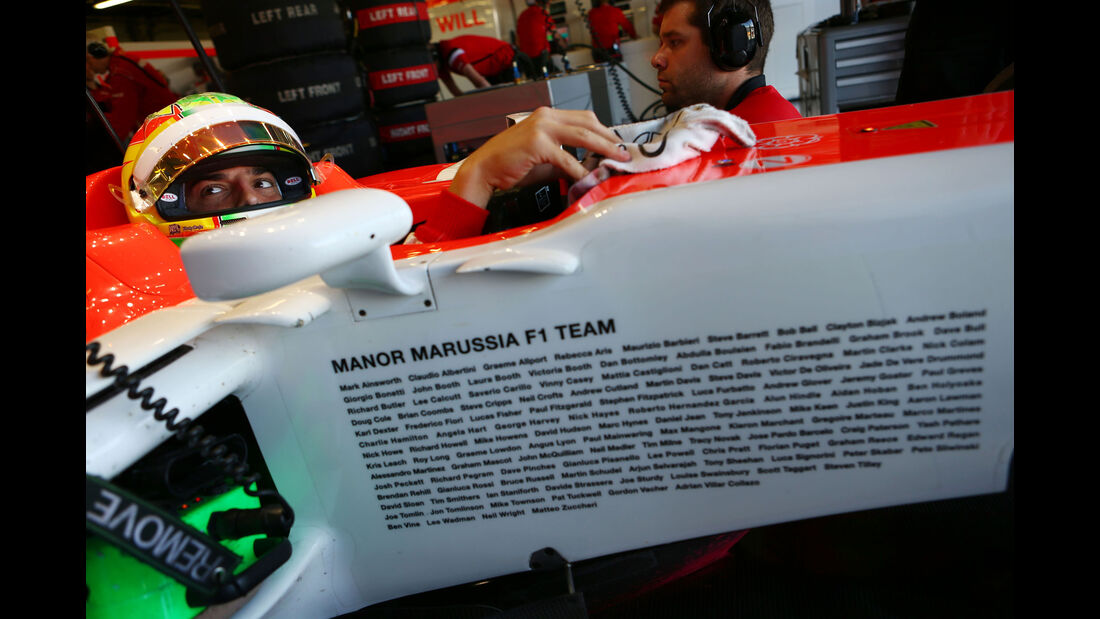 Roberto Merhi - Manor F1 - GP England - Silverstone - Freitag - 3.7.2015
