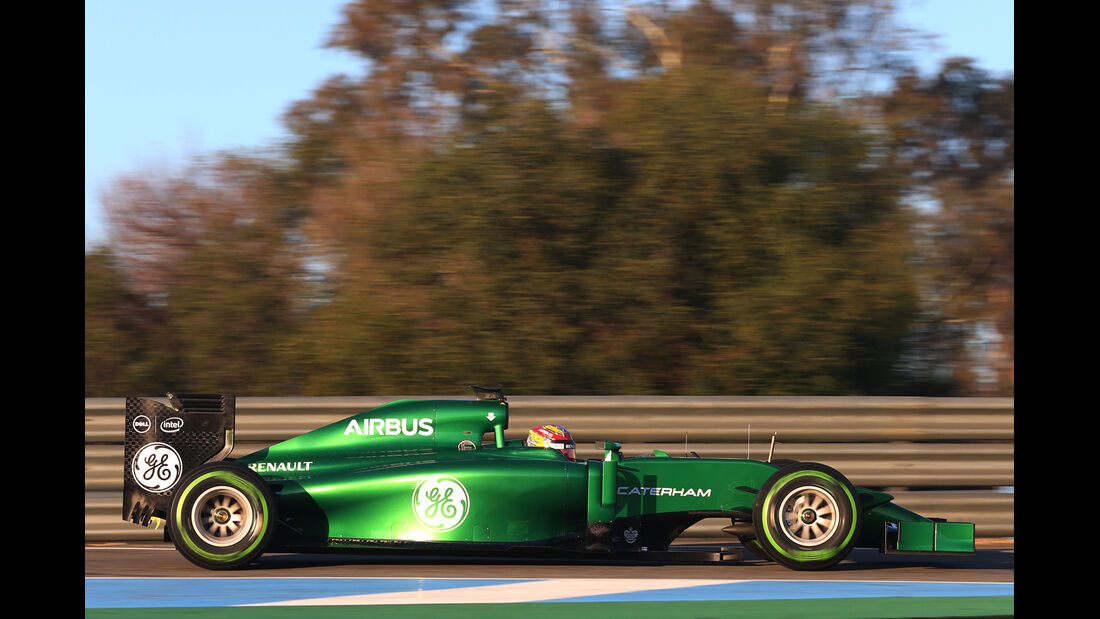 Robin Frijns - Caterham - Formel 1 - Jerez - Test - 30. Januar 2014