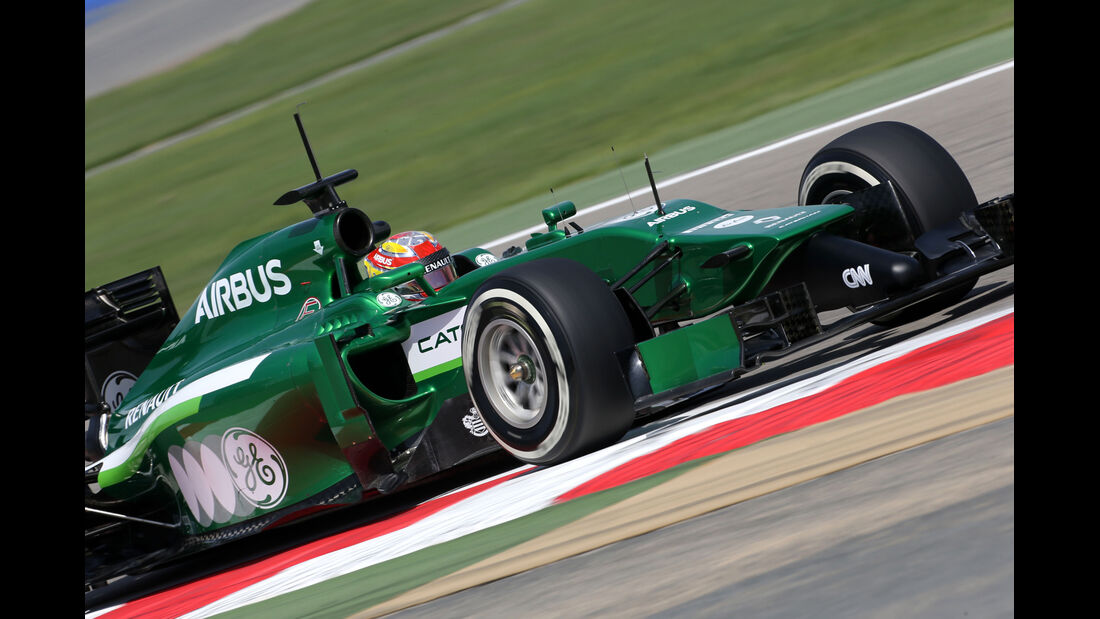 Robin Frijns - Caterham - Formel 1 - Test 1 - GP Bahrain 2014