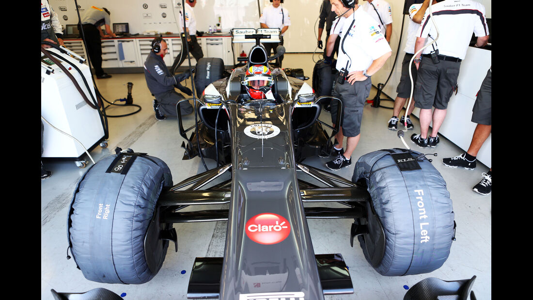 Robin Frijns - Sauber - Formel 1 - Young Driver Test - Silverstone - 18. Juli 2013