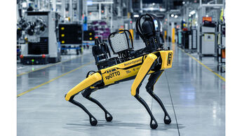 Roboter-Hund im BMW-Werk
