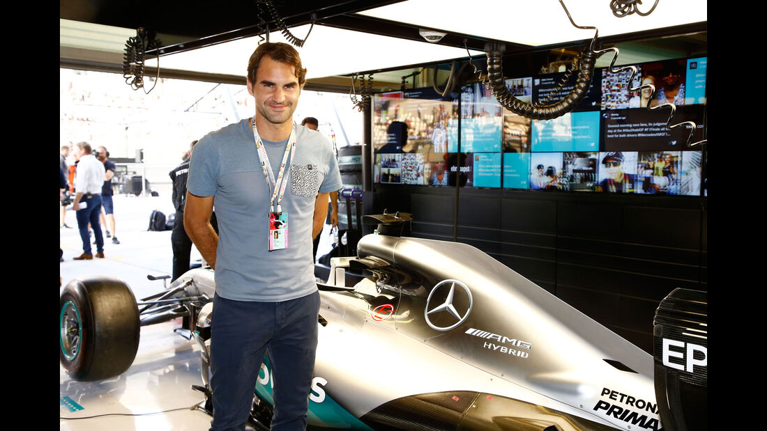 Roger Federer - GP Abu Dhabi 2016 - Formel 1
