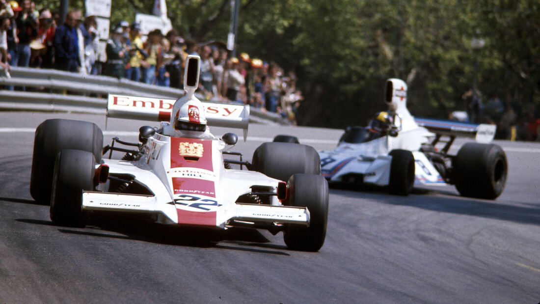 Rolf Stommelen - Brabham-Ford BT44B - GP Spanien 1975 - Montjuich Park