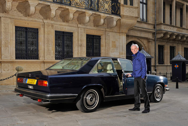 Rolls Royce Camargue, Seitenansicht