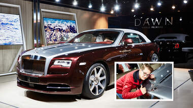 Rolls Royce Dawn Sitzprobe