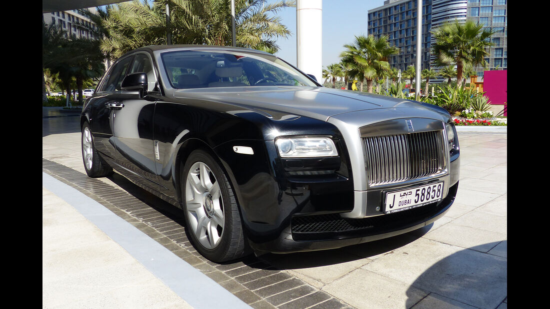 Rolls Royce Ghost - F1 Abu Dhabi 2014 - Carspotting