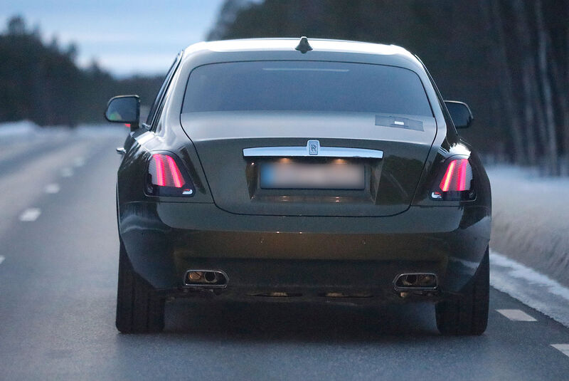 Rolls-Royce Ghost Facelift Erlkönig