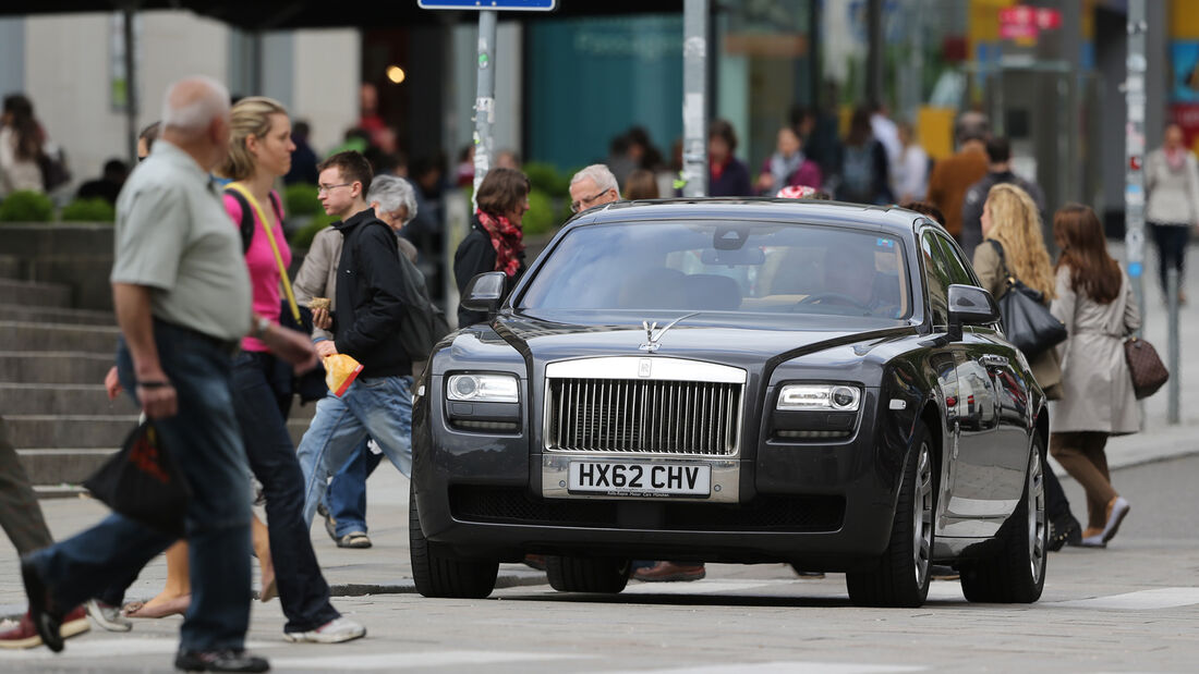 Rolls-Royce Ghost, Frontansicht